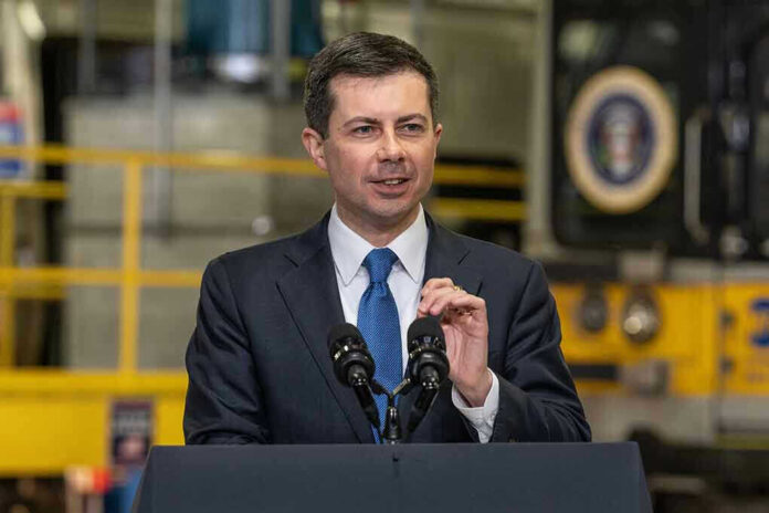 2256332179 Man in suit speaking at a podium indoors