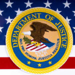 DOJ’S BLATANT Cover-Up: Epstein Files Vanish Department of Justice seal on American flag background.