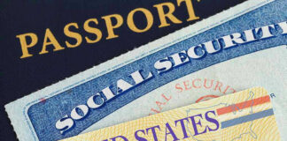 Passport, social security card, and drivers license.