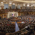 GOP CIVIL WAR Over SUBSIDIES Explodes Large assembly in a government legislative chamber.