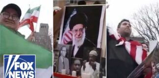 Fists Fly After Sickos Hold Vigil For Murderous Khamenei In U.S