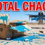 AMAZON Delivery Drones A DISASTER – Package Destroyed! AMAZON Delivery Drones A DISASTER - Package Destroyed