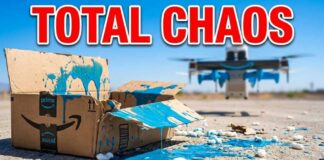 AMAZON Delivery Drones A DISASTER - Package Destroyed