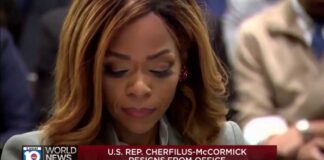 Congresswoman QUITS — Escapes Expulsion By Minutes
