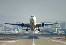 Fatal Runway Breach Stuns Passengers! Airplane taking off from runway in urban area