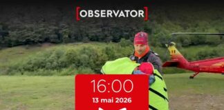 Observator 16 - May 13, 2026. The 5-year-old boy missing in Sibiu, found alive in a forest