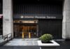 Trump’s $10B Lawsuit Swap SHOCKS Washington Entrance of the Internal Revenue Service office with signage
