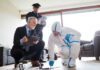 Mother KILLS 6-Day-Old Baby and Husband! Forensic team examining evidence at a crime scene indoors.