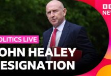 Defense Sec QUITS – He’s Stepping Down! John Healey resigns as defence secretary from Keir Starmer's government | BBC Politics Live