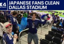 What Japan Fans Did At World Cup Is UNBELIEVABLE! Japanese fans clean trash at Dallas Stadium