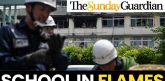 WATCH: Tokyo primary school evacuated after fire breaks out, hundreds safely escape