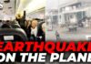 Passengers PANIC – Powerful Quake Shakes Plane! Passengers PANIC INSIDE PLANE at Venezuela's Maiquetia airport as earthquakes SHAKE THE CABIN