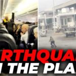 Passengers PANIC – Powerful Quake Shakes Plane! Passengers PANIC INSIDE PLANE at Venezuela's Maiquetia airport as earthquakes SHAKE THE CABIN