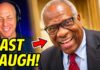 Clarence Thomas ROASTS Fake News Reporter On Capitol Hill
