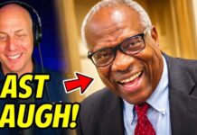 Clarence Thomas ROASTS Fake News Reporter On Capitol Hill