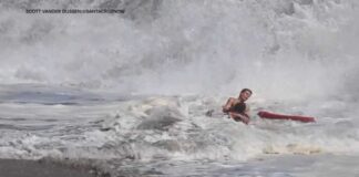 Pulse-Stopping Video of Lifeguard Saving Boy – Trump Calls for Highest Civilian Honor Heart-pounding video shows intense waves as lifeguards rescue swimmer in Santa Cruz County