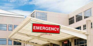 Emergency Rooms a Disaster – 12 Hour Wait Times Emergency room entrance at a modern hospital