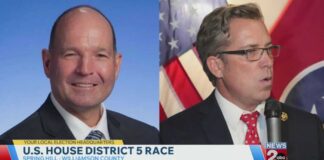 Voters in Spring Hill casting ballots in US House District 5 race