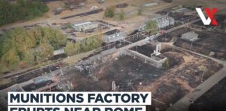 "Whole House Moved" | Massive Blast Rips Through Ukraine-Linked Munitions Factory Near Rome | VERTEX
