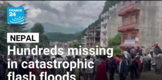 Catastrophic Landslide KILLS 237 and 1,300 Missing Hundreds missing in Nepal catastrophic flash floods • FRANCE 24 English