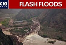 Grand Canyon flash flood leaves 20 possibly missing as evacuations continue | FOX 10 Phoenix