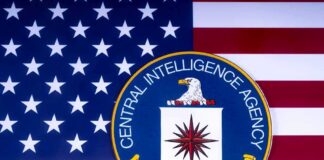 Details Revealed After CIA Director’s Mysterious Moscow Visit CIA emblem on the United States flag