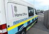 Officials Hands Out Guides to Illegals Telling Them Not to Rape Women Immigration enforcement van parked on a street