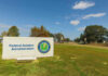 FAA Gives Trump D.C Expansion Plan Go-Ahead Federal Aviation Administration sign on grassy lawn.