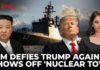 N.Korea Rolls Out Nuclear Navy – Global Tensions SKYROCKET Kim's Nuclear Navy Grows! New Destroyer Sends Fresh Warning To Trump, S.Korea, Japan| Firstpost Live