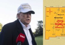 President suggests idea to rename New Mexico to 'New America'