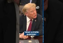 Trump Blows Up at Reporter Over Question About Iran and Nukes "What a stupid question!" Trump says nuclear strike on Iran ruled out