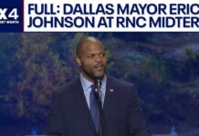 Blue City Mayor Switches To GOP – Makes Epic RNC Declaration FULL: Dallas Mayor Eric Johnson’s RNC Midterm speech
