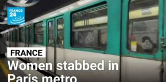 Police arrest suspect after man stabs three women on Paris metro • FRANCE 24 English