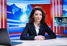 Foreigners Responsible For 87% Of Violence On Public Transport News anchor seated at a broadcast desk