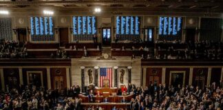 Four Lawmakers Haven’t Been to the Capitol Once All Year! U.S. House chamber with lawmakers gathered before a session